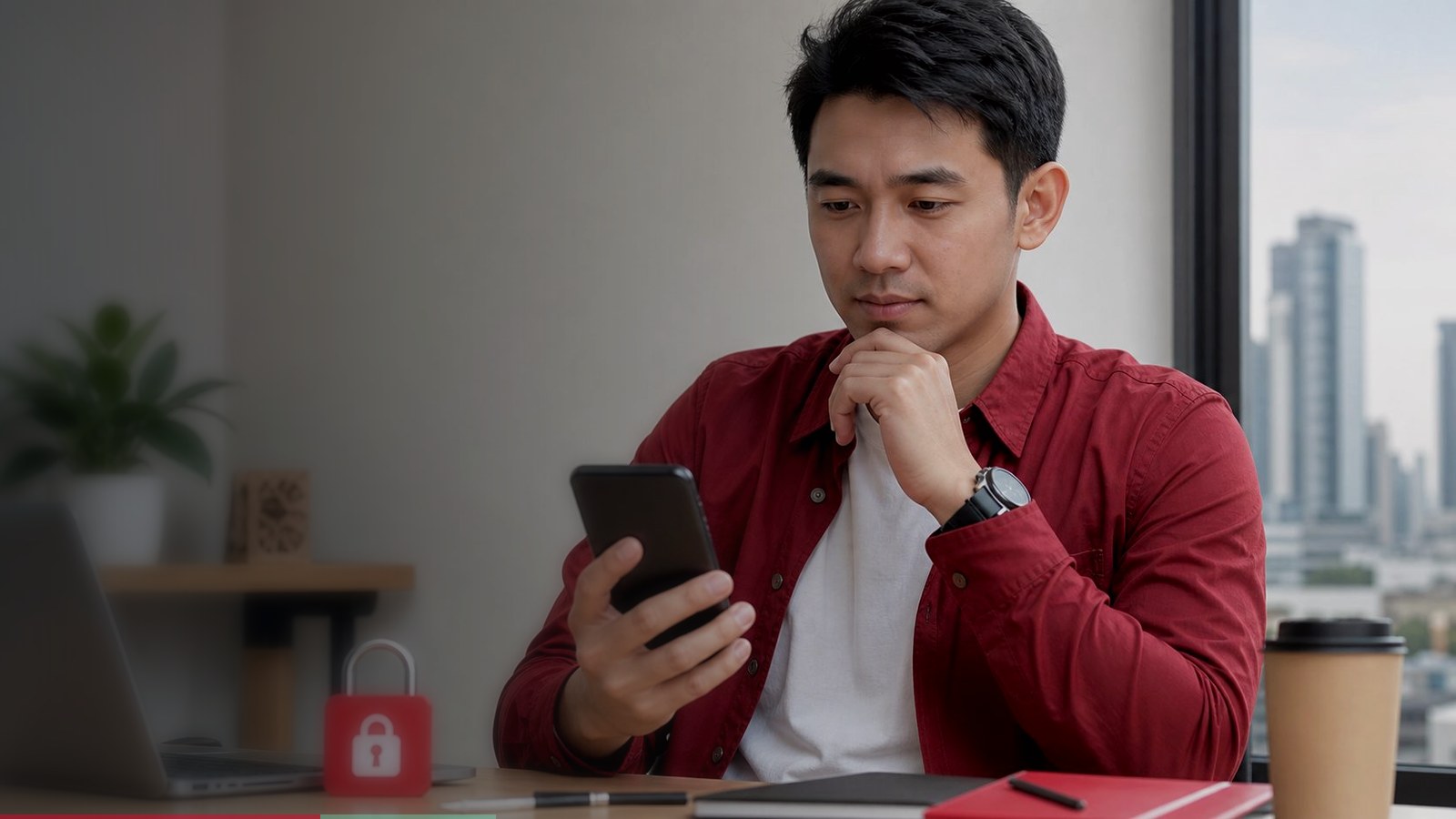 Cek sumber sebelum login