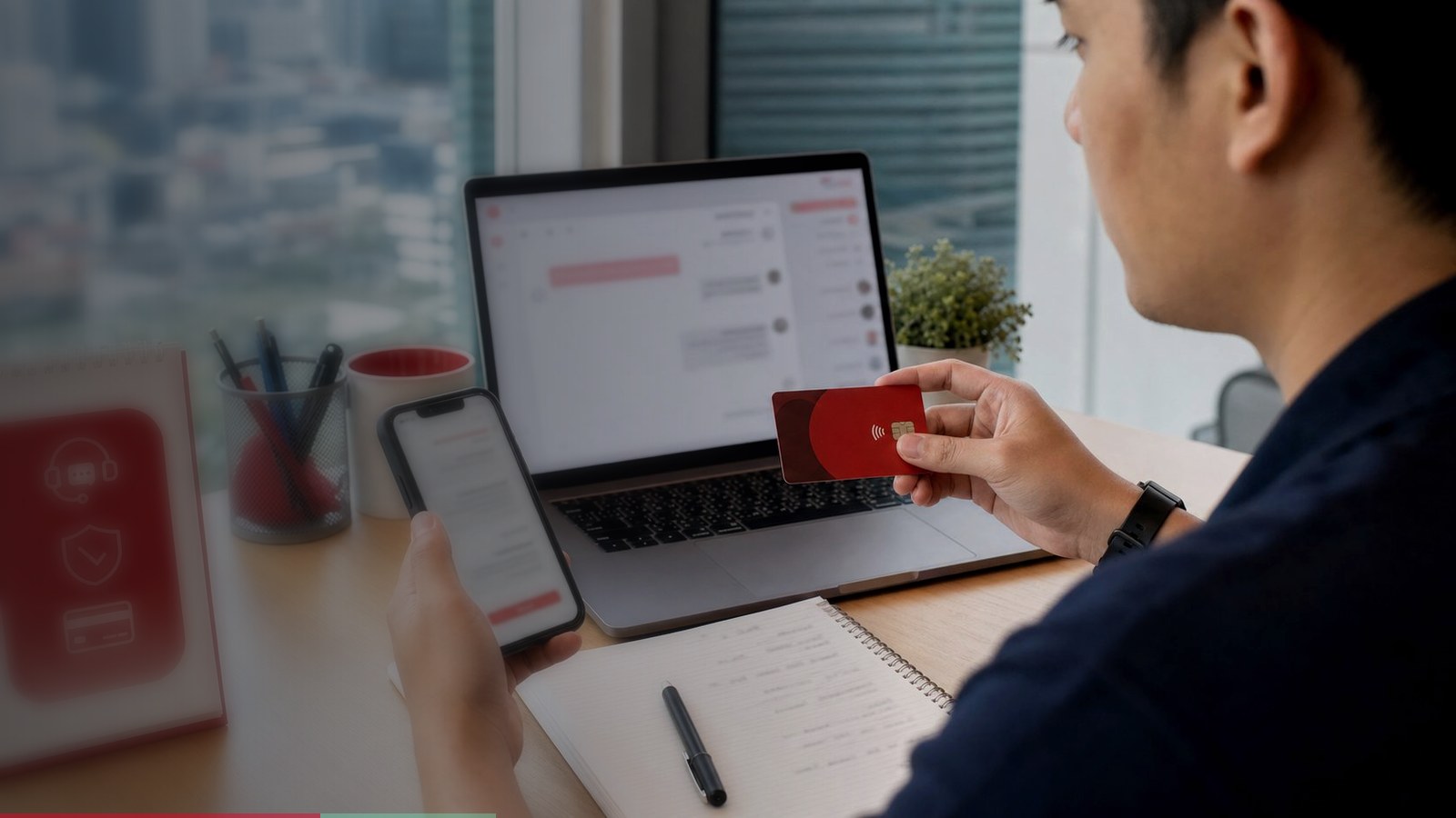 Ilustrasi PIN kartu RedotPay