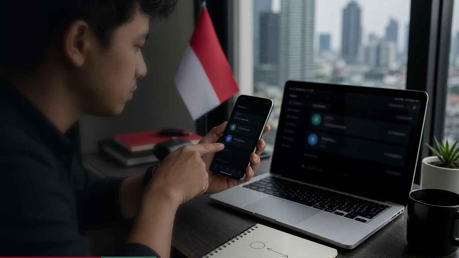 Ilustrasi RedotPay deposit crypto Indonesia