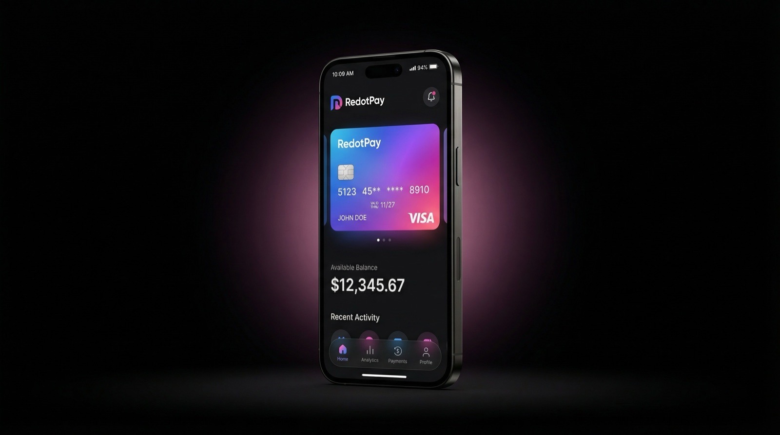 Cara membuat kartu virtual RedotPay